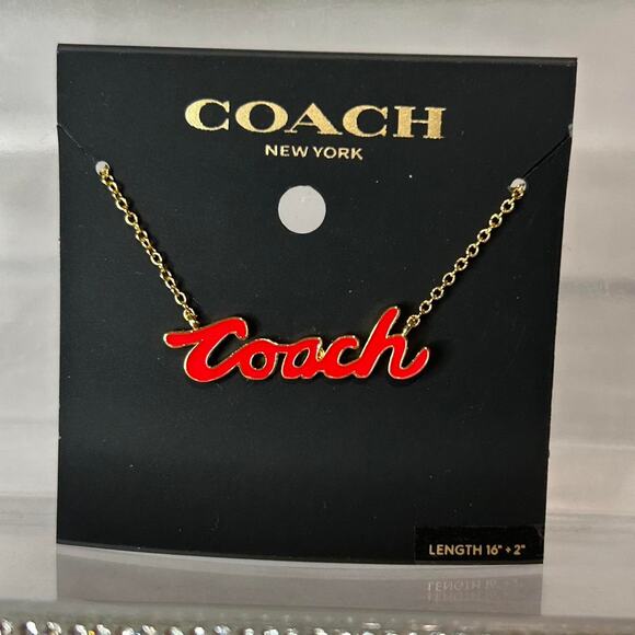 Coach Jewelry - Brand new coach necklace